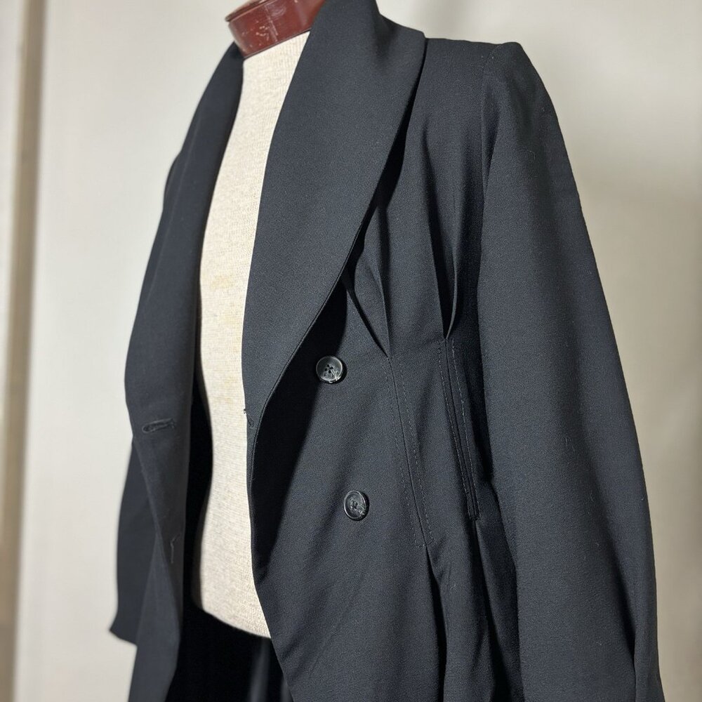 Suzanne Rae $985 Women Double Breasted Trench Coat Size S 42IT Made In Italy New